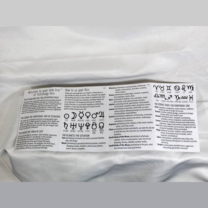 Astrology Dice - Learn How to do Quick Readings Easily!