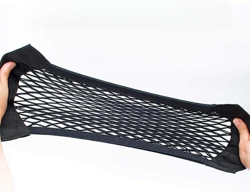 2 Pack Mesh Cargo Net Stretchable Elastic Car Storage Organizer Pouch Universal