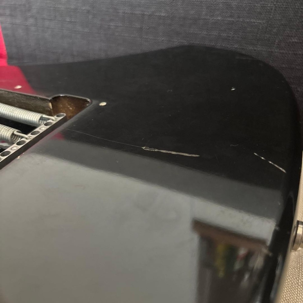 Sylpheed ST type violet tone electric guitar used