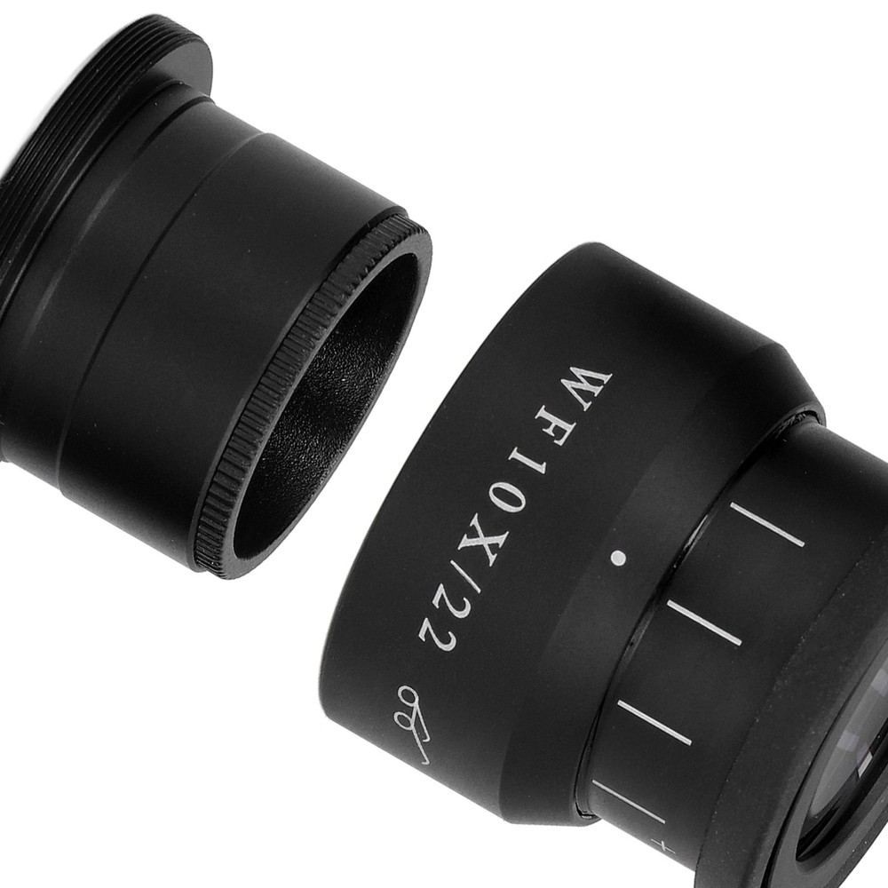 High Eyepoint Microscope Eyepiece Wide Angle Bright Clear View For Lab New
