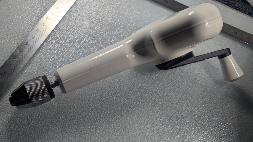 Codman Manual Hand Drill and Keyless Jacobs Chuck NO DRILL BITS