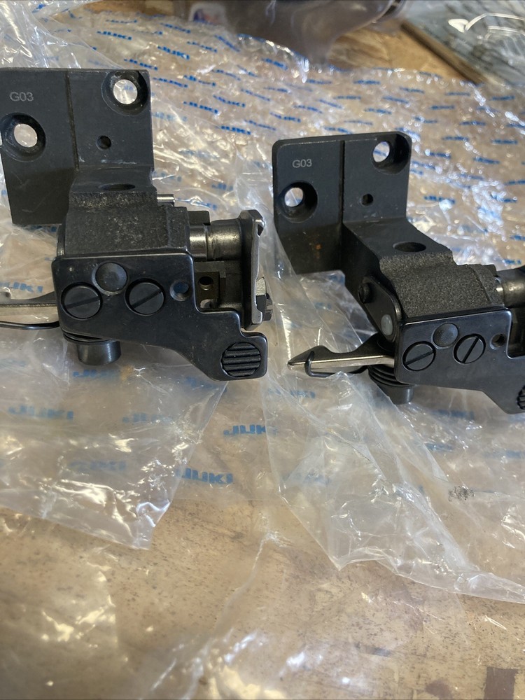 2 Pack- NEW JUKI 13232657 Lower Knife Bracket Assembly