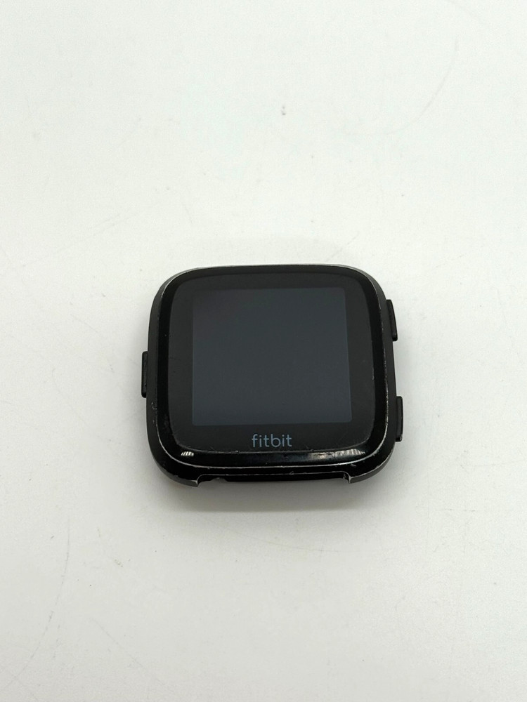 Fitbit Versa FB504 Smartwatch - Black - Large