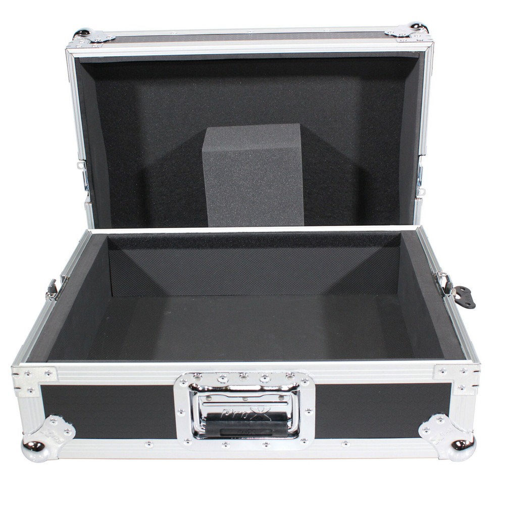 2 PROX Universal Turntable DJ ATA Road Case with Foam