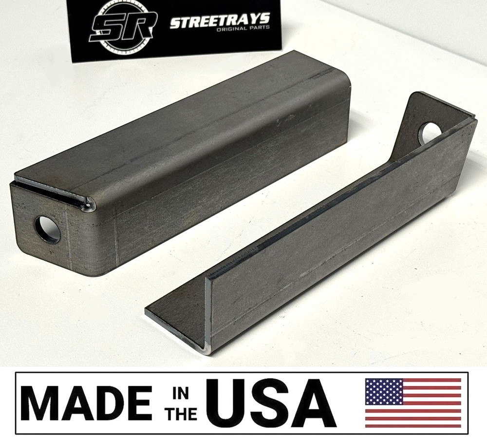 [SR] Shock Relocating Bracket Front Air Ride Bag Bagged Suspension Relocator
