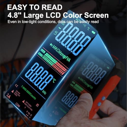 FS899L Digital Multimeter with Color Screen & Storage Case, FS899L & watch case