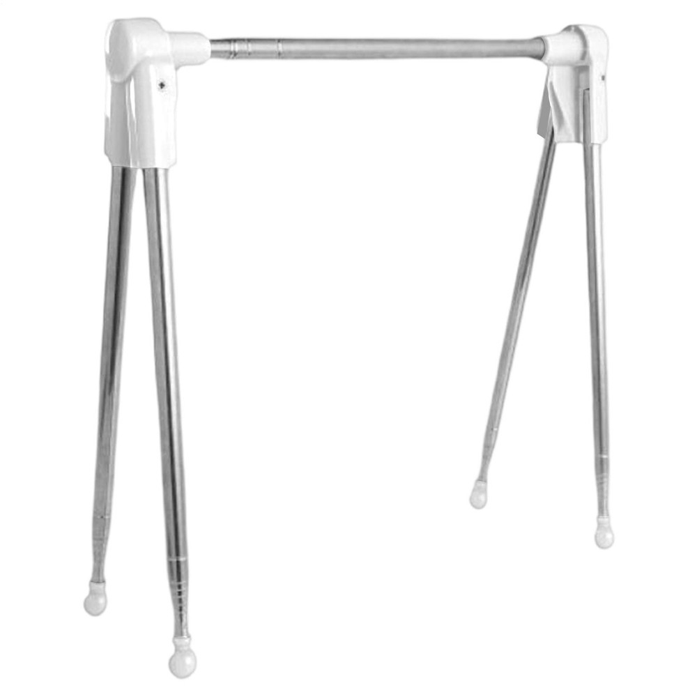 Foldable Clothes Drying Rack Stainless Steel Telescopic Garment