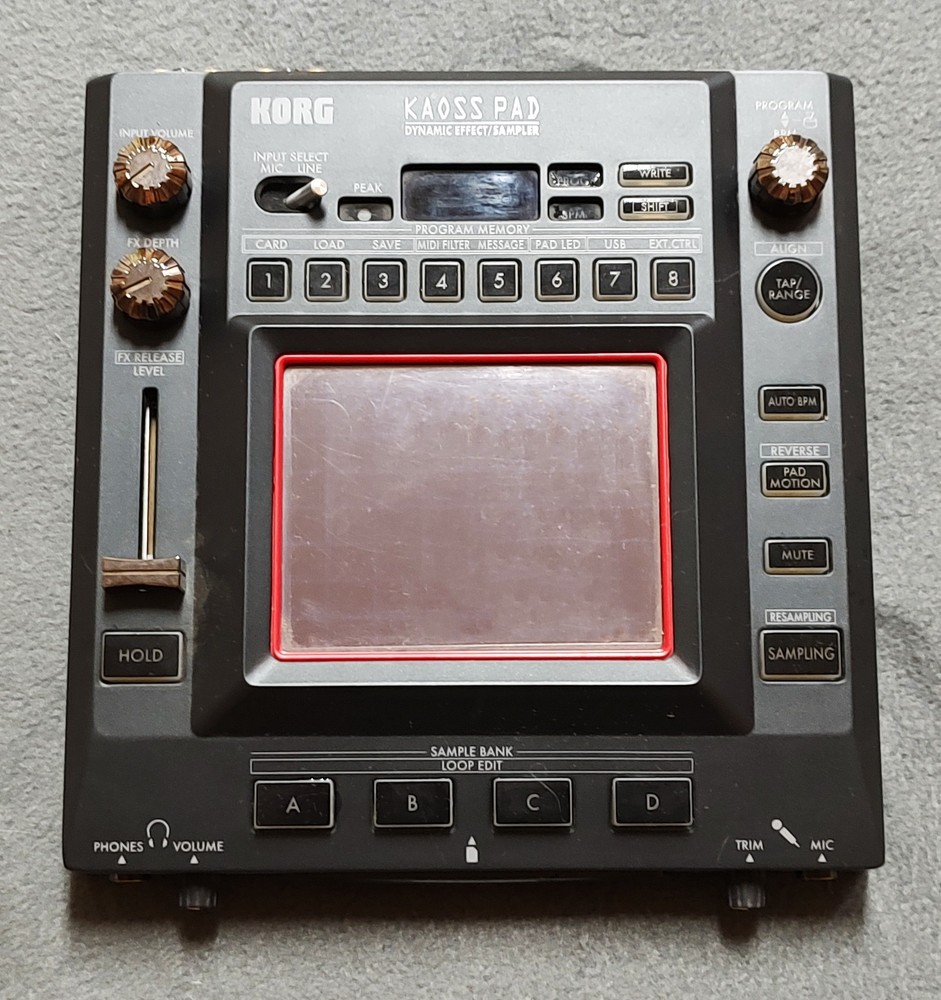 Korg Kaoss KP3 Pad - Effects Processor and Sampler - Gently Used