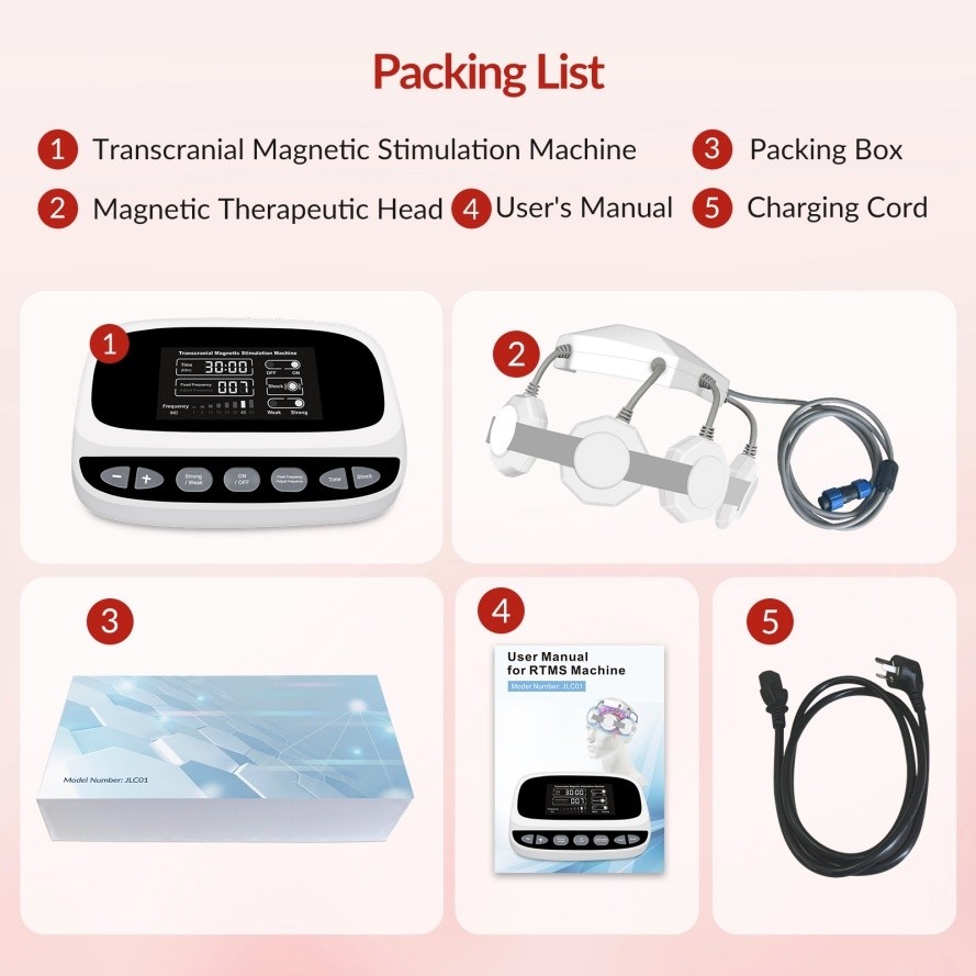 rTMS Machine Transcranial Magnetic Stimulator for Depression & Neuromodulation