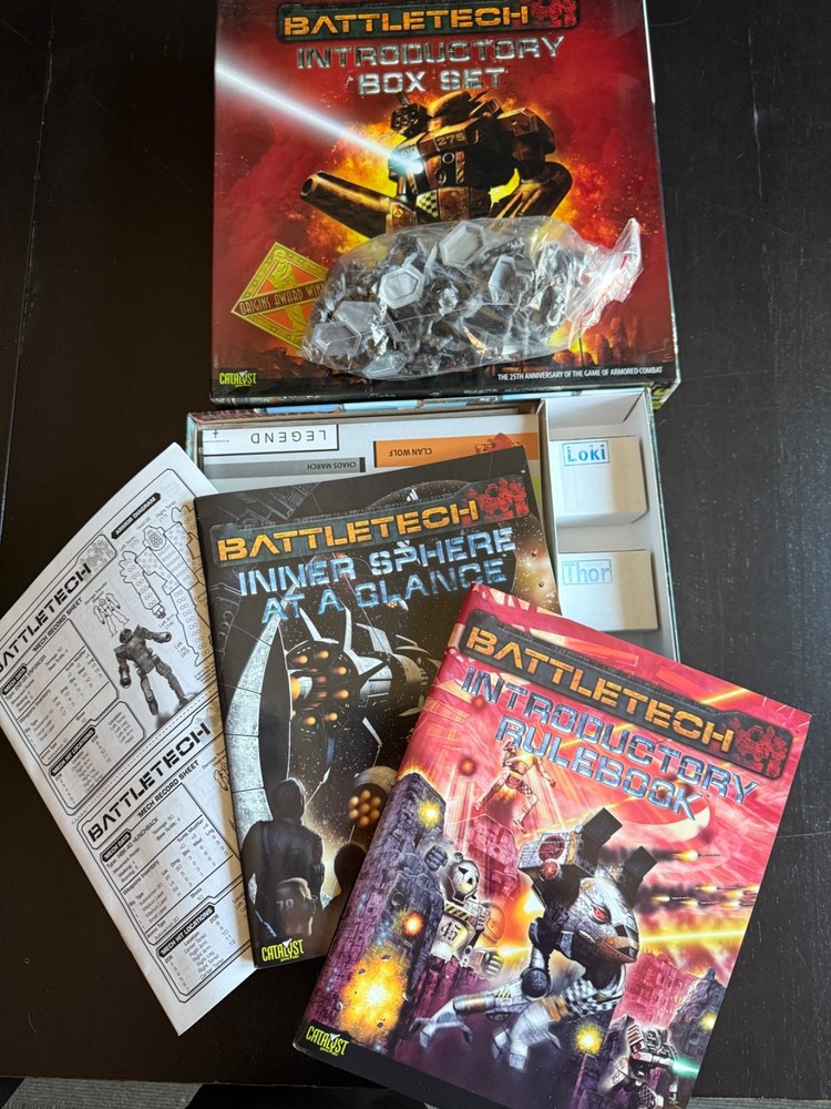 Battletech Introductory Battle Box Set (2011) - 25th Aniv - Great Condition