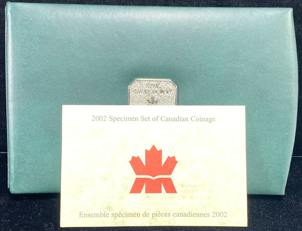 2002 ROYAL CANADIAN MINT SPECIMEN SET UNCIRCULATED MINT SET