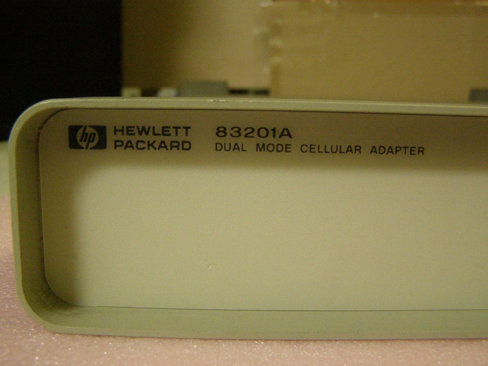 HP 83201A DUAL MODE CELLULAR ADAPTER Interface