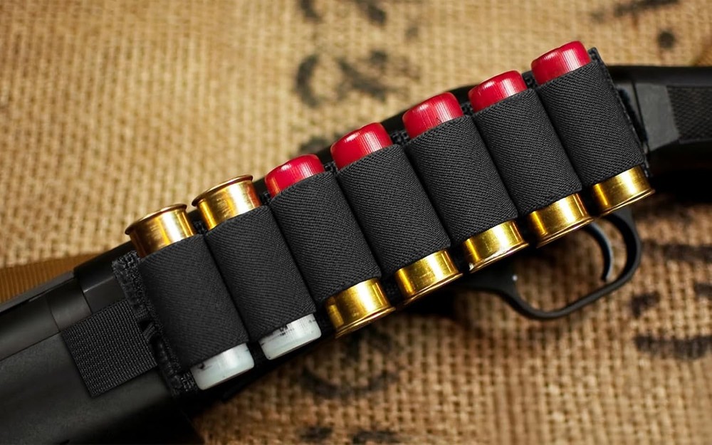 10 Packs 7 Rounds Shell Card Holder | Buttstock Shell Holder | 12/20 Ga Side Sad