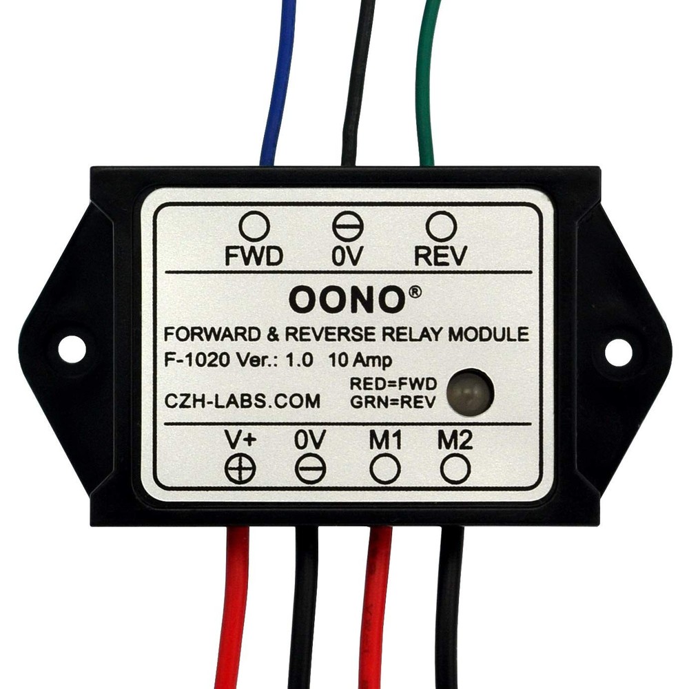 OONO Forward and Reverse Relay Module for Motor/Linear Actuator, Reversing...