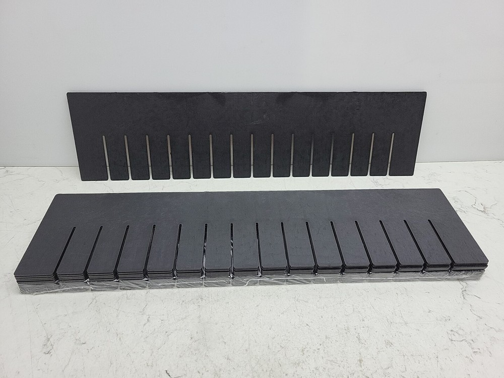 12 Pack Quantum Storage Systems DL93060 Divider 21" Black
