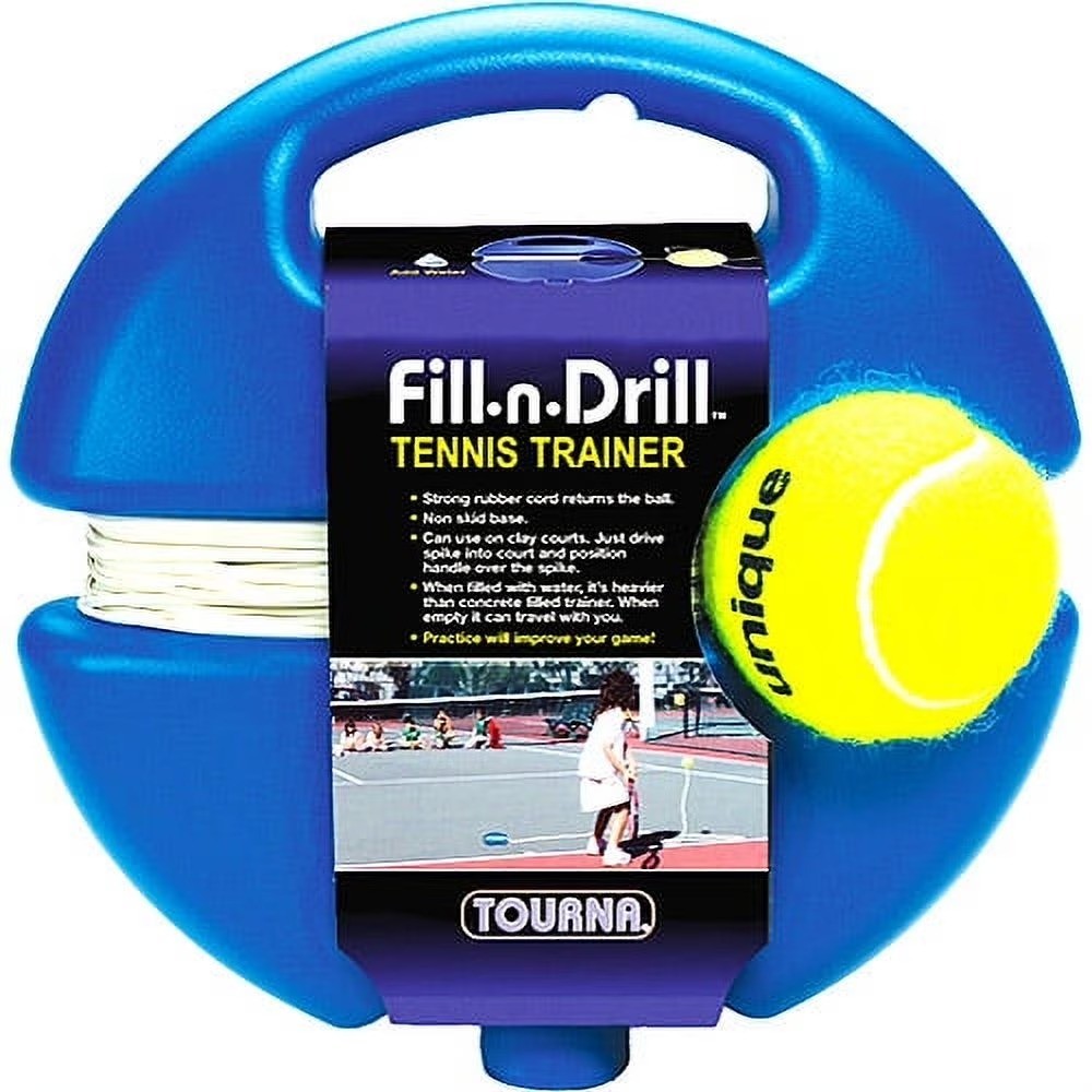 Tennis Training Aid Practice Tool for Improved Performance and Skill Development