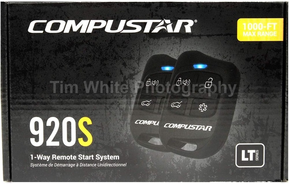 Compustar CS920-S- 1-Way Remote Start and Keyless Entry System with 1500 range