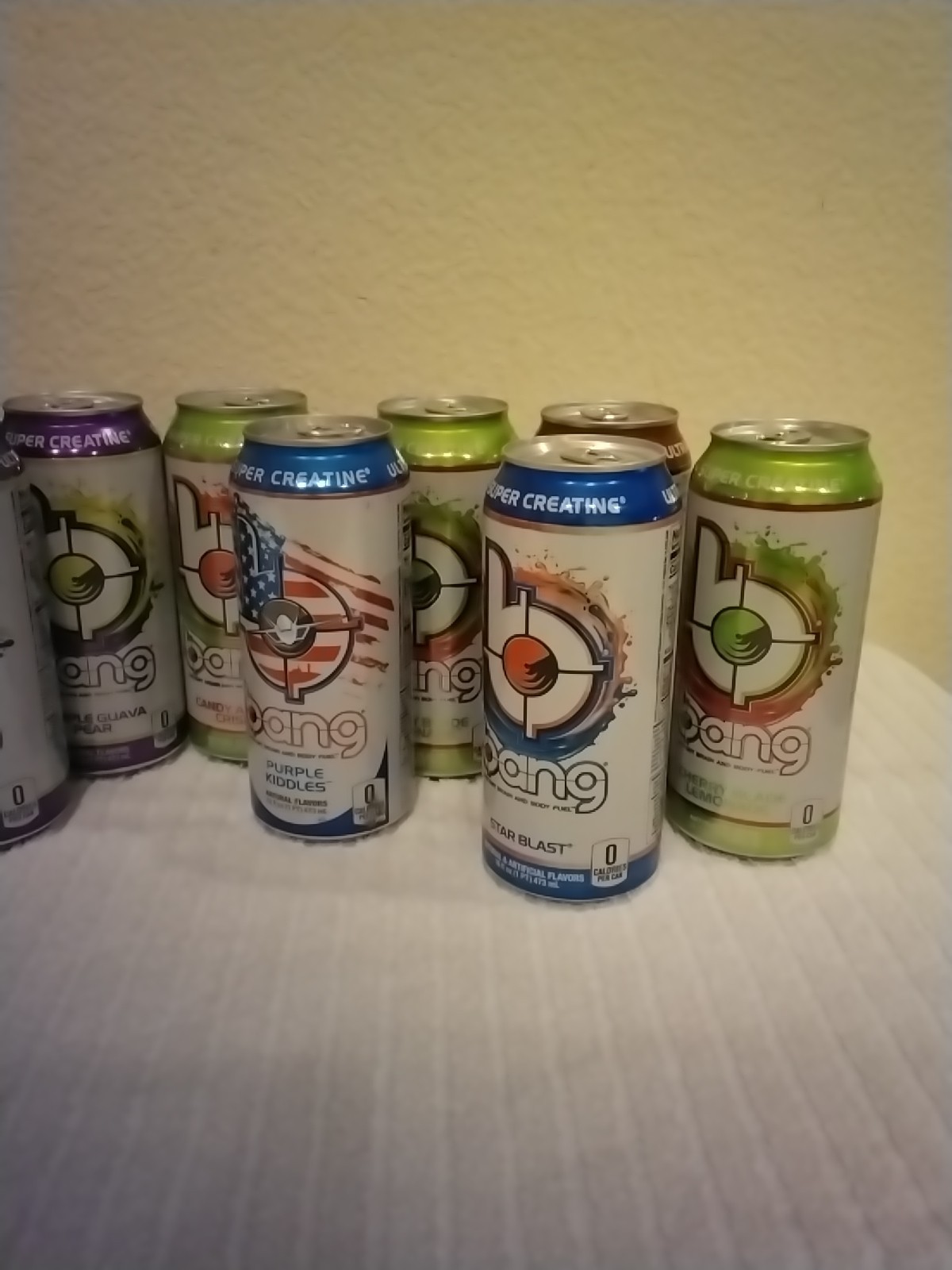 Bang Energy 12 pack - Mix Flavors. All beyond BBD. "Super Creatine" Collectibles