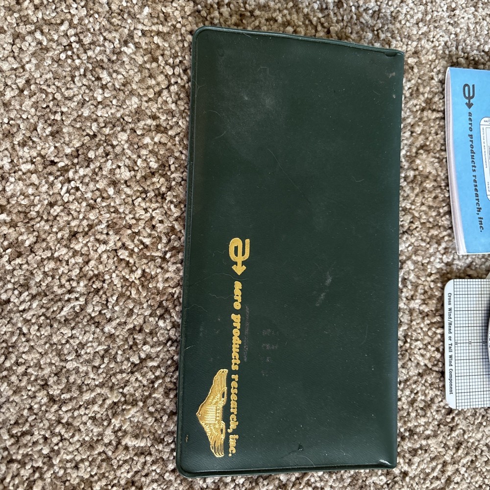 APR’s E6B Universal Flight Computer with Instruction Manual