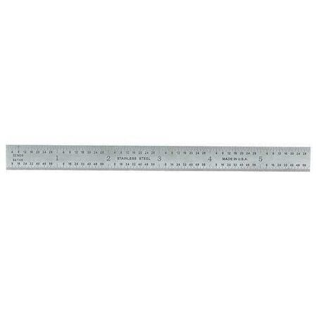 General Tools 616 Ruler,Stainless Steel,6 In Length