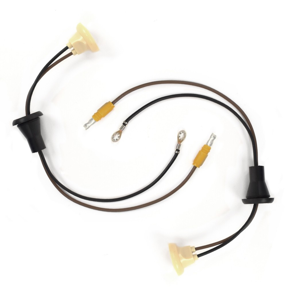 Rear Marker Light Socket & Pigtail PAIR 1970-1977 Bronco