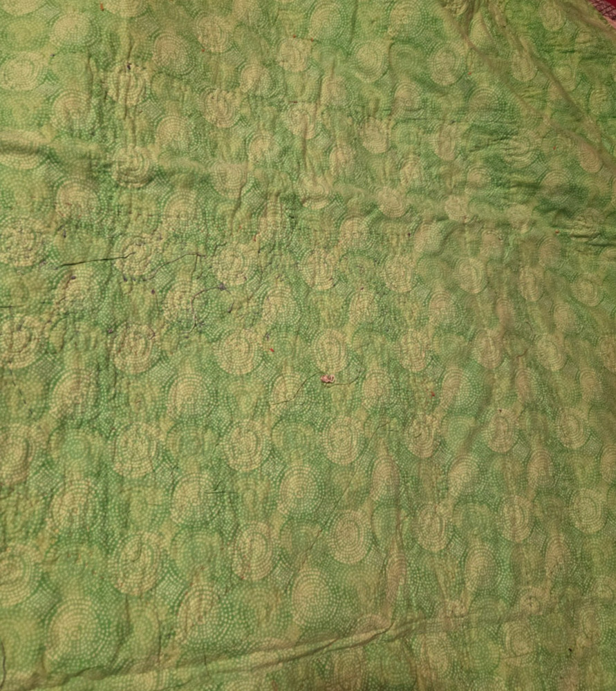 Handmade Snowman Quilt 48x55