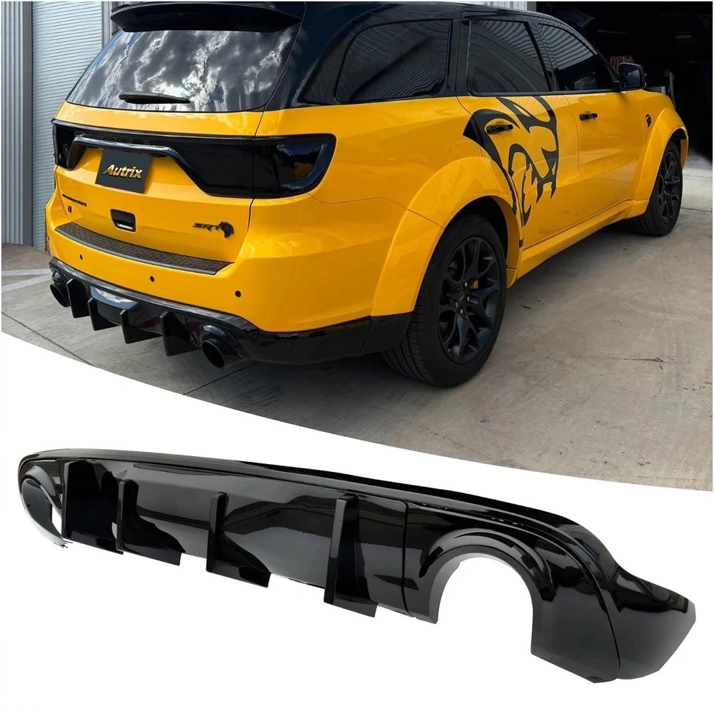 Rear Bumper Diffuser for 2011-2025 Dodge Durango RT SRT SXT GT