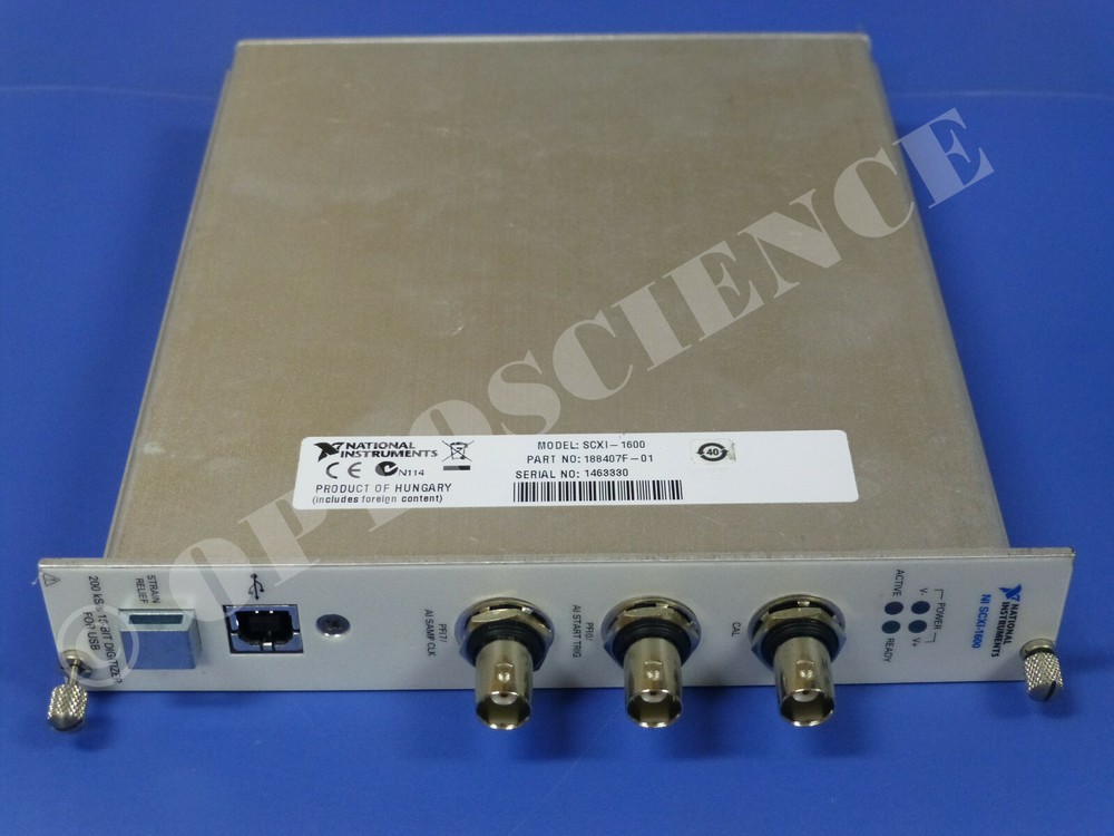 National Instruments NI SCXI-1600 USB Data Acquisition and Control Module