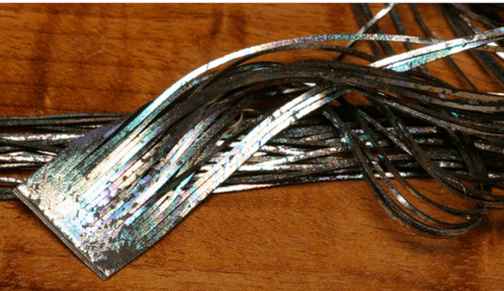 RAINBOW SHIMMER LEGS --  fly tying rubber