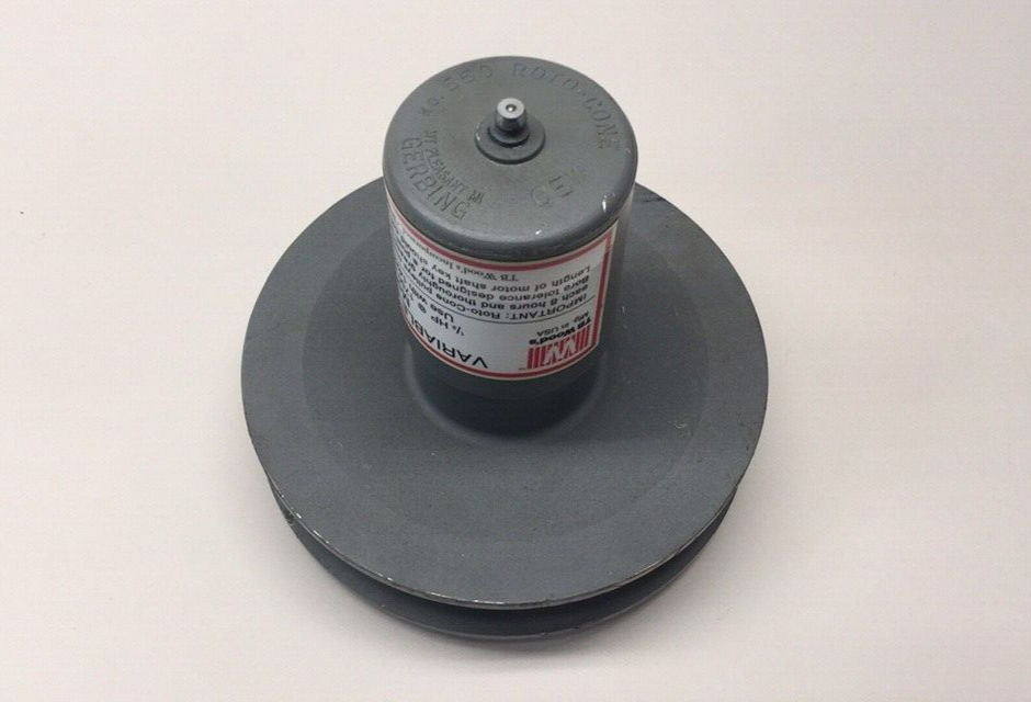 TB Woods RC55 Variable Speed Sheave 0.625 (5/8") Bore