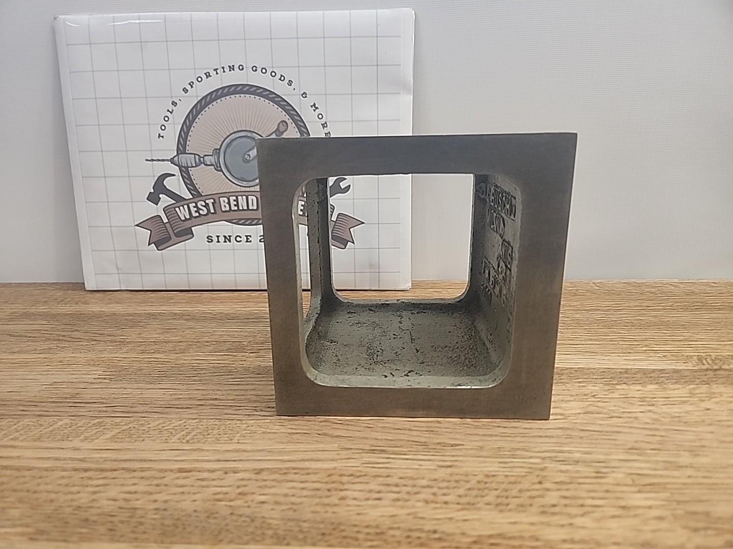 Busch Precision X-832 USA 5" X 5" X 5", Precision Ground Cube Square