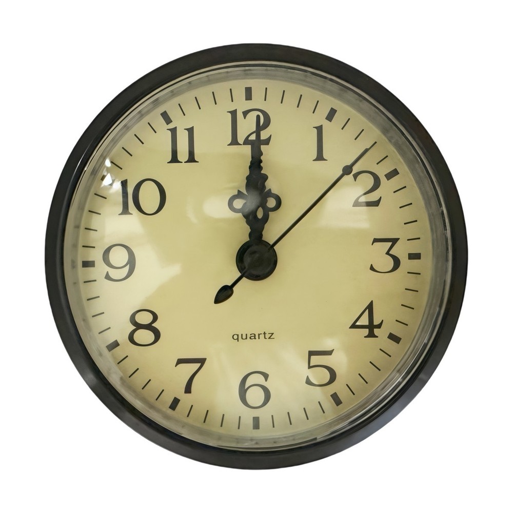 DIY 90MM Quartz Clock Insert with Reliable Silent Movement for Craft Projects