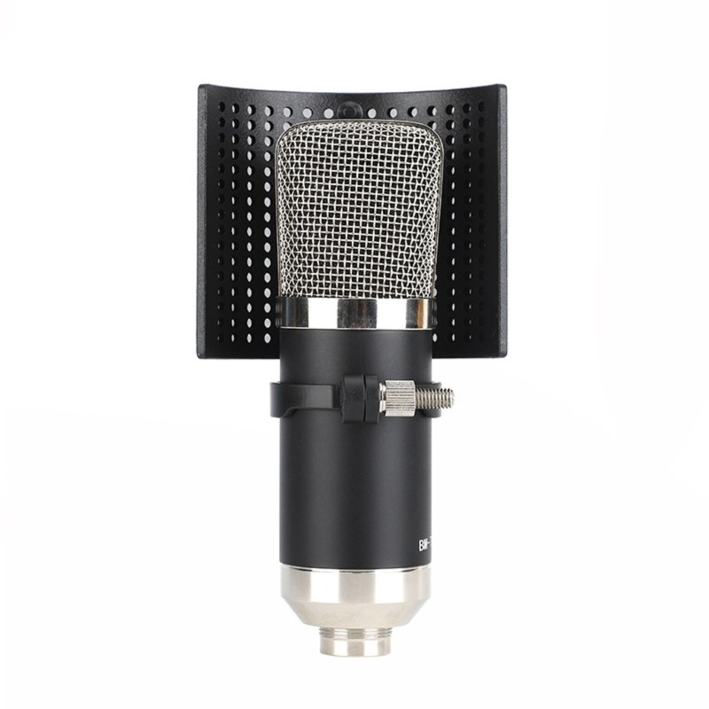 U Shaped Double Layer Microphone Isolation Shield For 43-49mm Microphone Metal