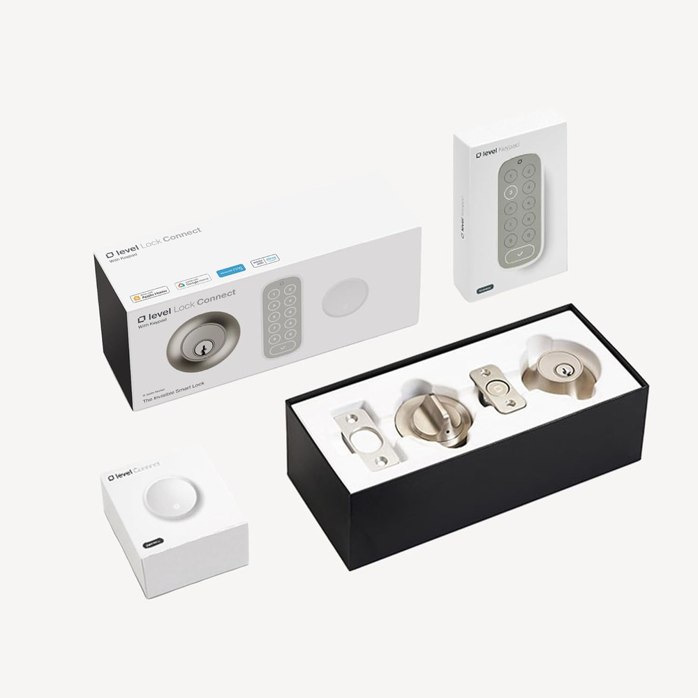 Lock Connect (Wi-Fi) Smart Lock with Keypad - Previous Model - Satin Nickel