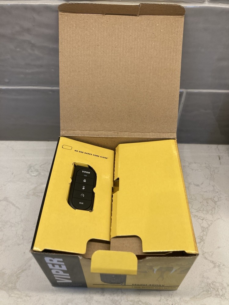 Viper Model 4606V 1-Way remote start system with keyless entry