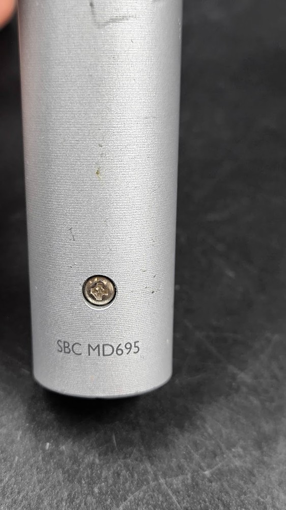 Philips SBC MD695 Microphone Used Working Silver