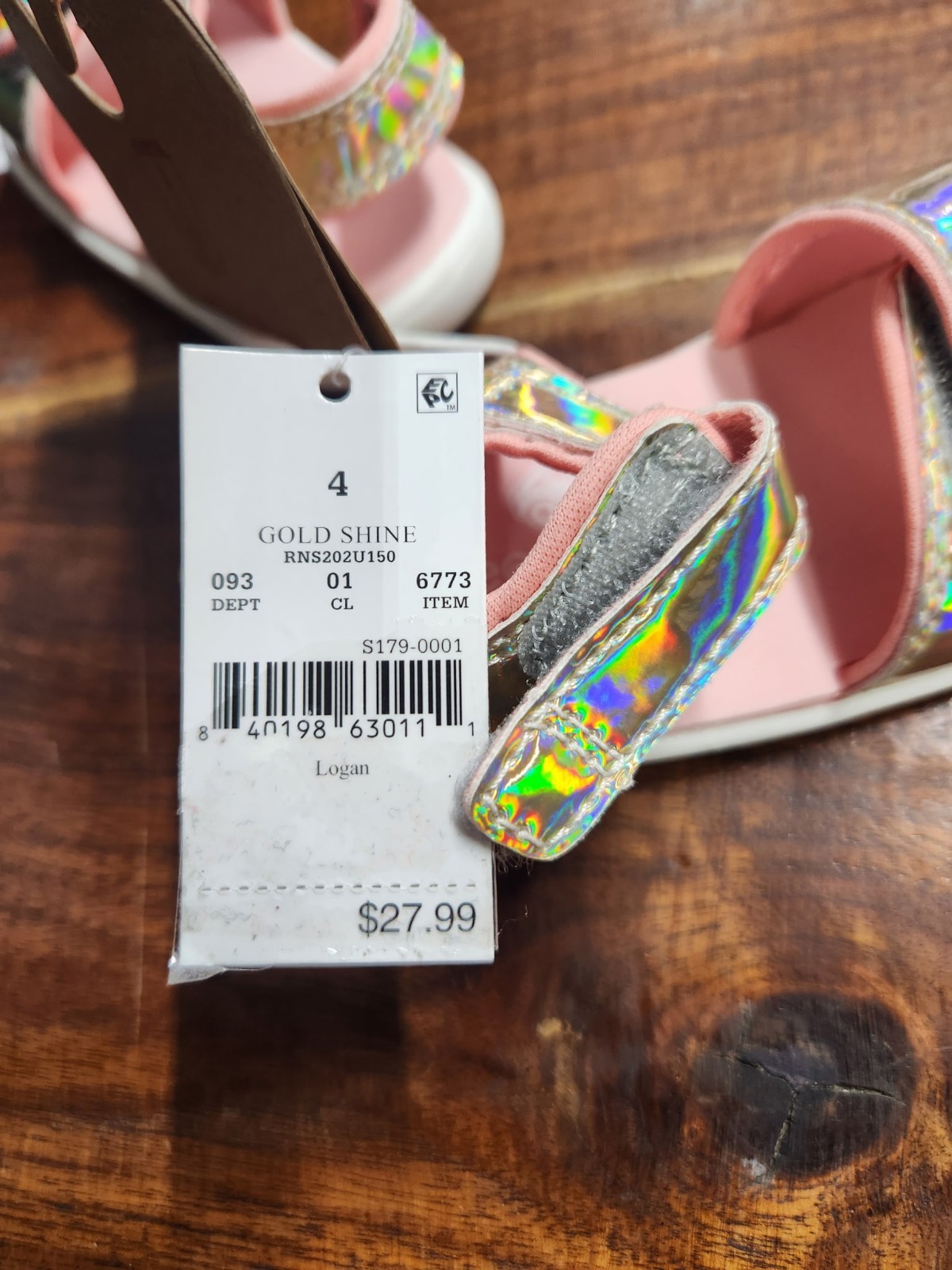 See Kai Run Basics Girls Sandals, Pink Gold Shine, SZ 4, 5, 10, NWT, SHIPS FREE