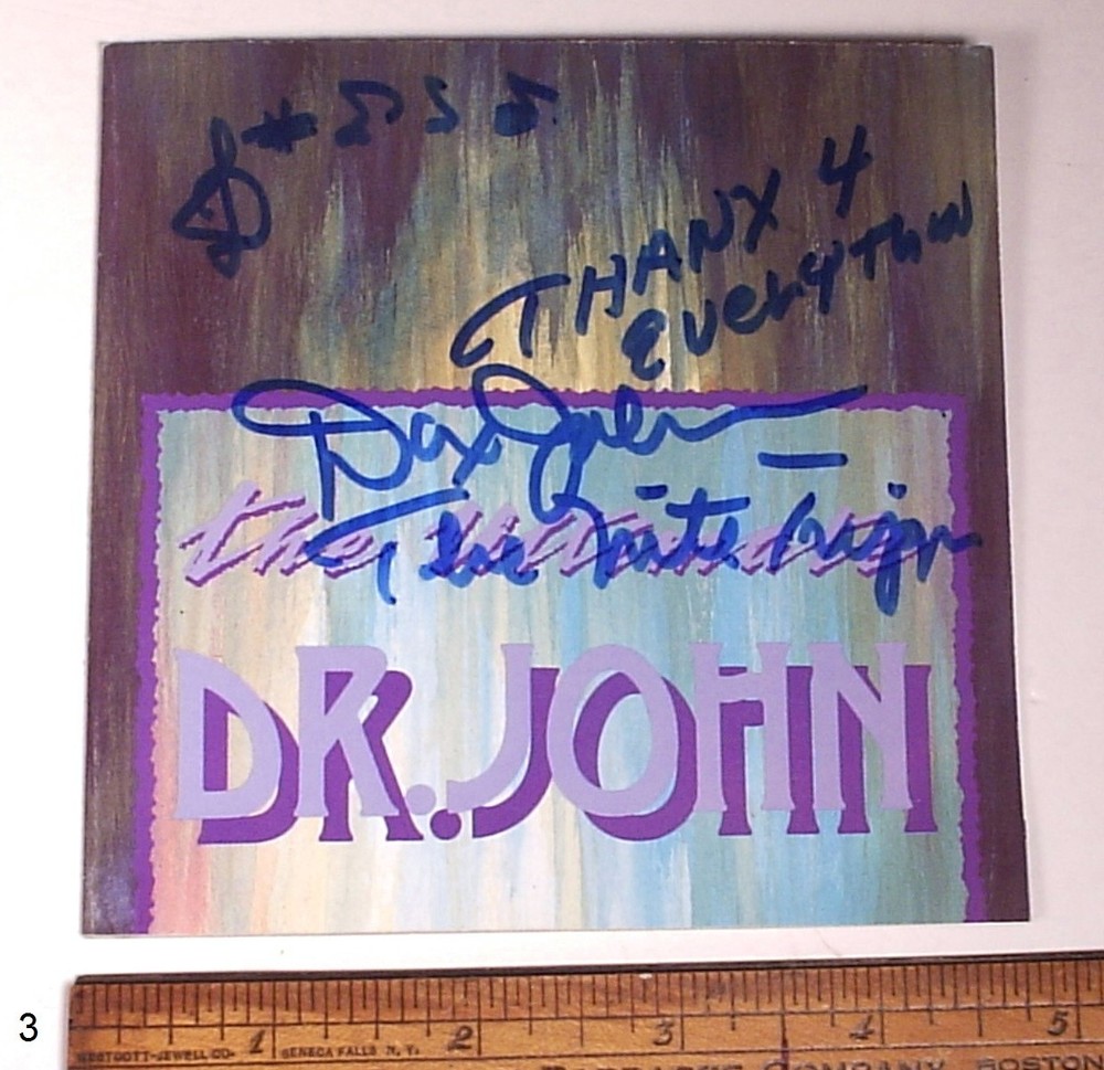 Dr. John Signed CD "The Ultimate Dr John" Nite Tripper Mac Rebennack