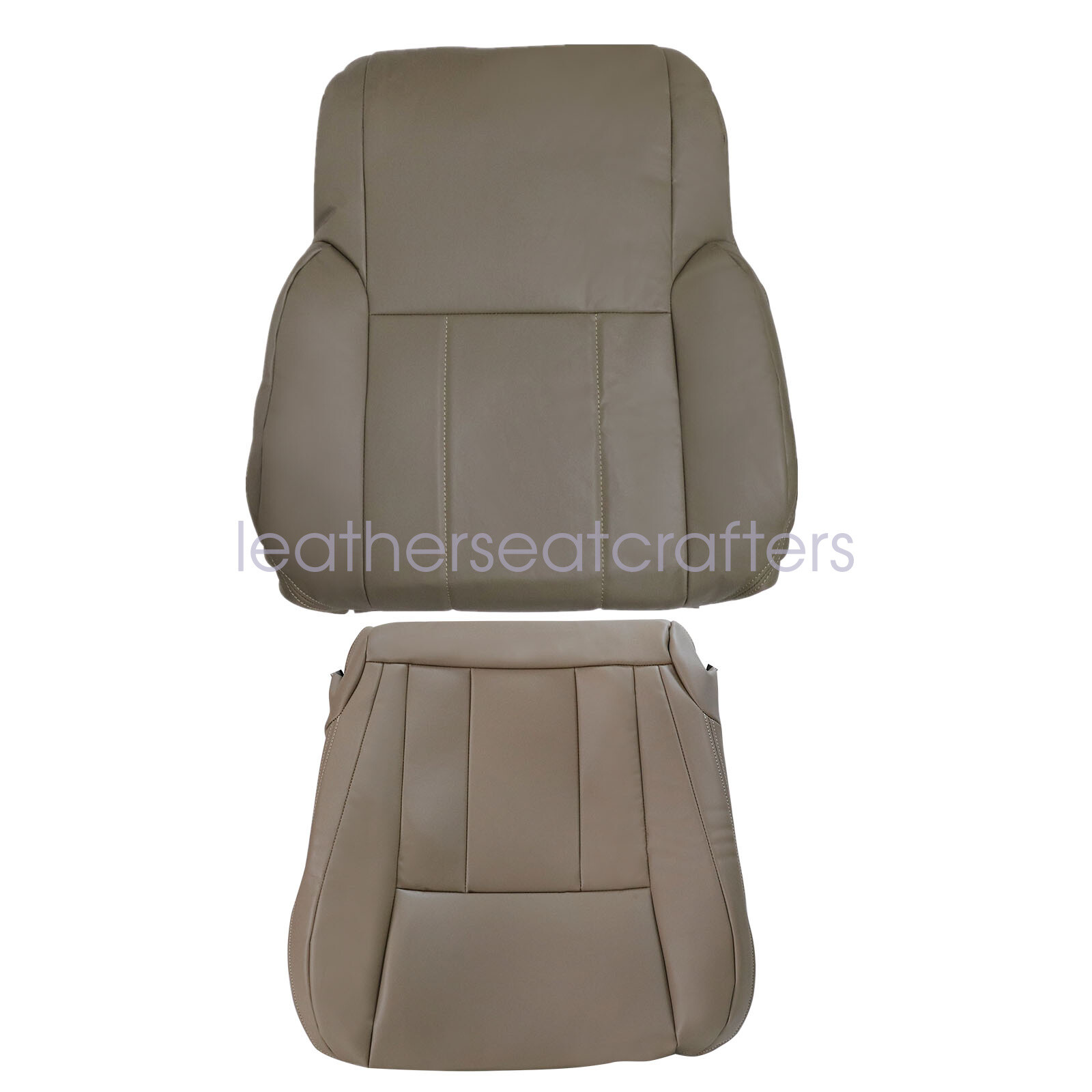 6x For 1996-2002 Toyota 4Runner Front Leather Seat Cover Oak Tan & Foam Cushion