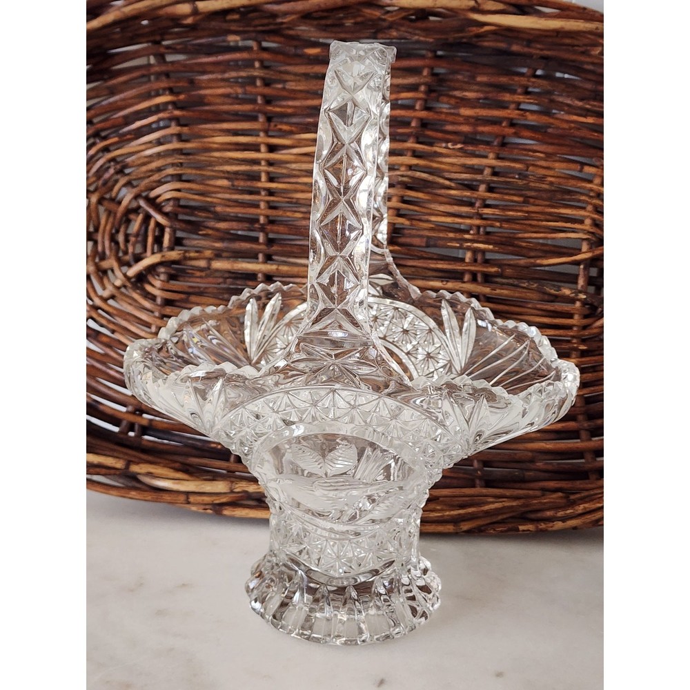 Hofbauer Byrdes German Crystal Spring Easter Basket