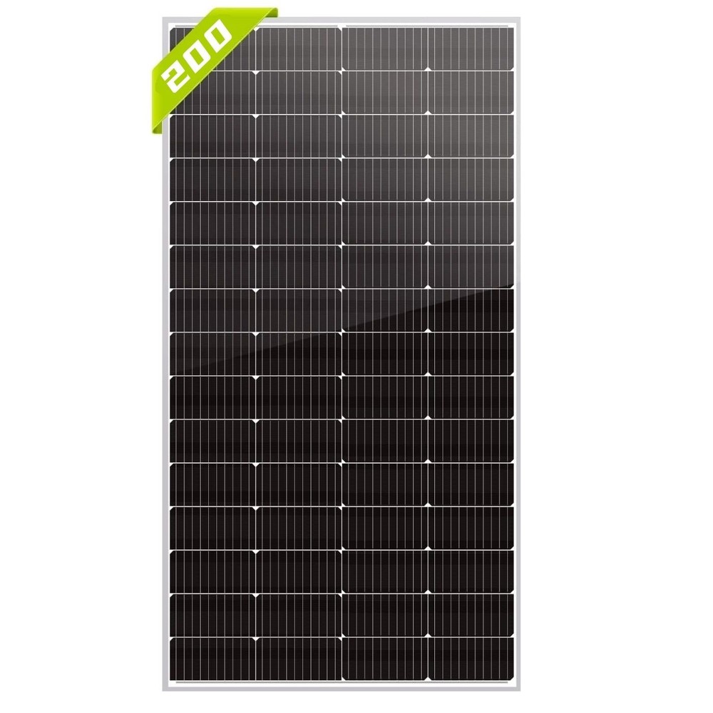 200W Monocrystalline Solar Panel 9BB Cell Solar Panel Boat Off Grid (200W New)