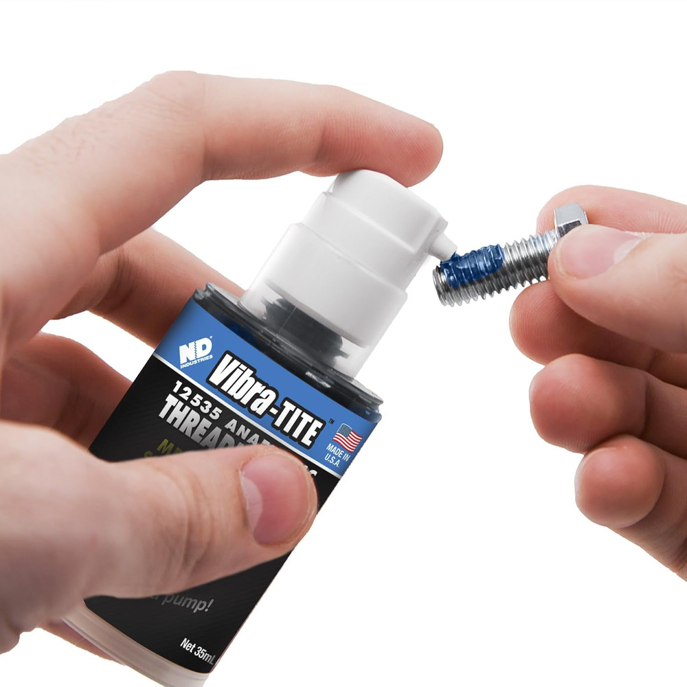 125 Removable Medium Strength Gel Threadlocker - 35ml Pump, Blue