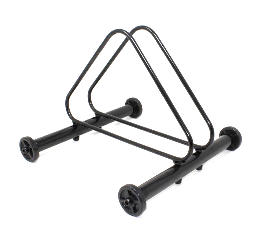 PRO+ Bicycle Bike Stand W/Wheel Black