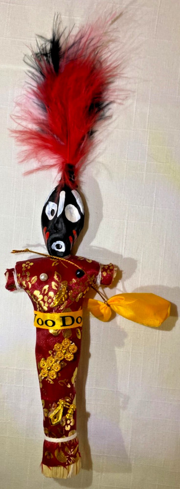 VooDoo Doll - Maroon & Gold - NEW!!