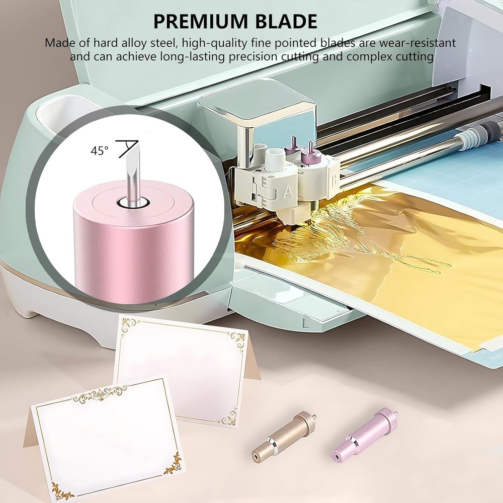 Premium Fine Point Blade Compatible with Maker C-Fine Pink