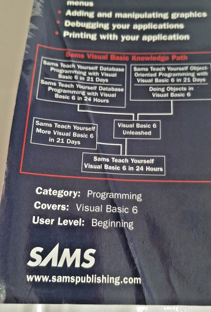 SAMS Teach Yourself Visual Basic 6 in 24 hours incluses CD