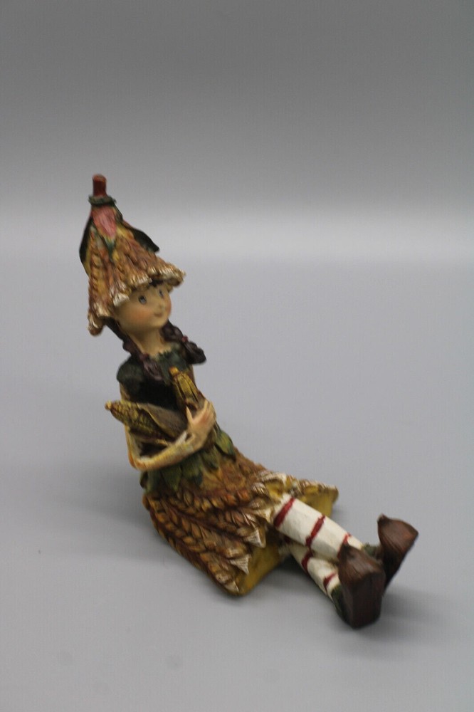 Fall Self Sitter Corn 4" Figurine