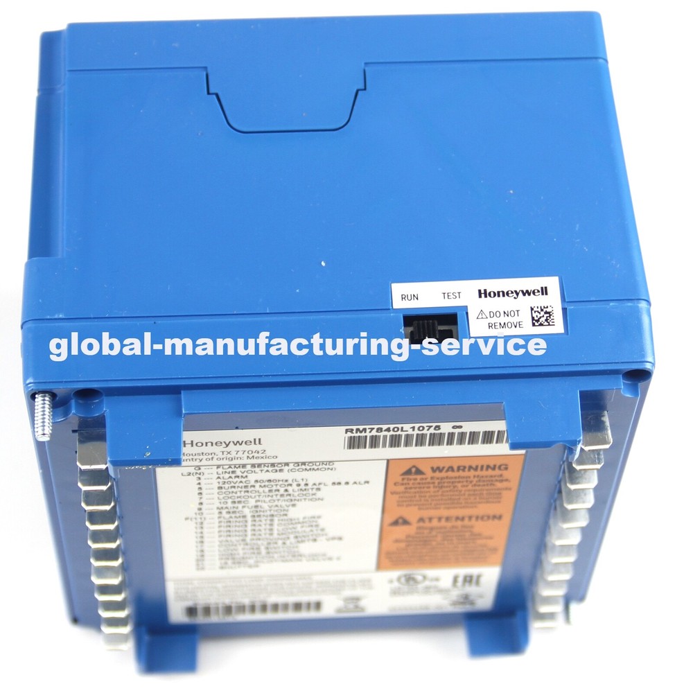 New Honeywell RM7840L1075 Automatic Programming Burner Control Controller