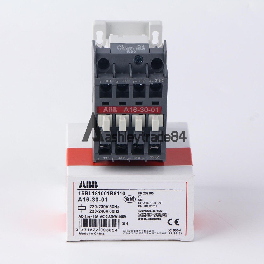 ONE NEW ABB A16-30-01 AC220V