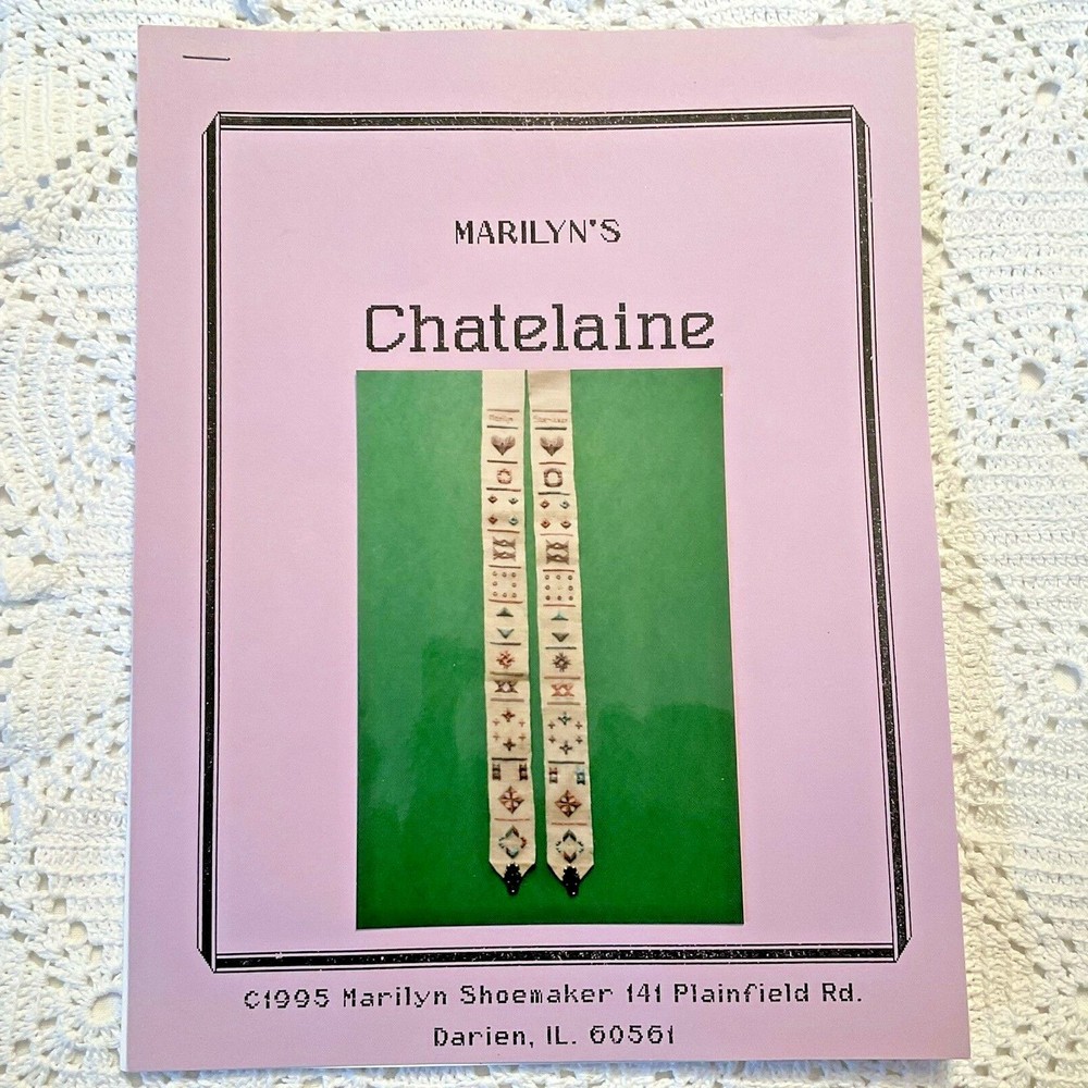 Needlepoint Chart Marilyn's Chatelaine Marilyn Shoemaker Designed Linen Banding